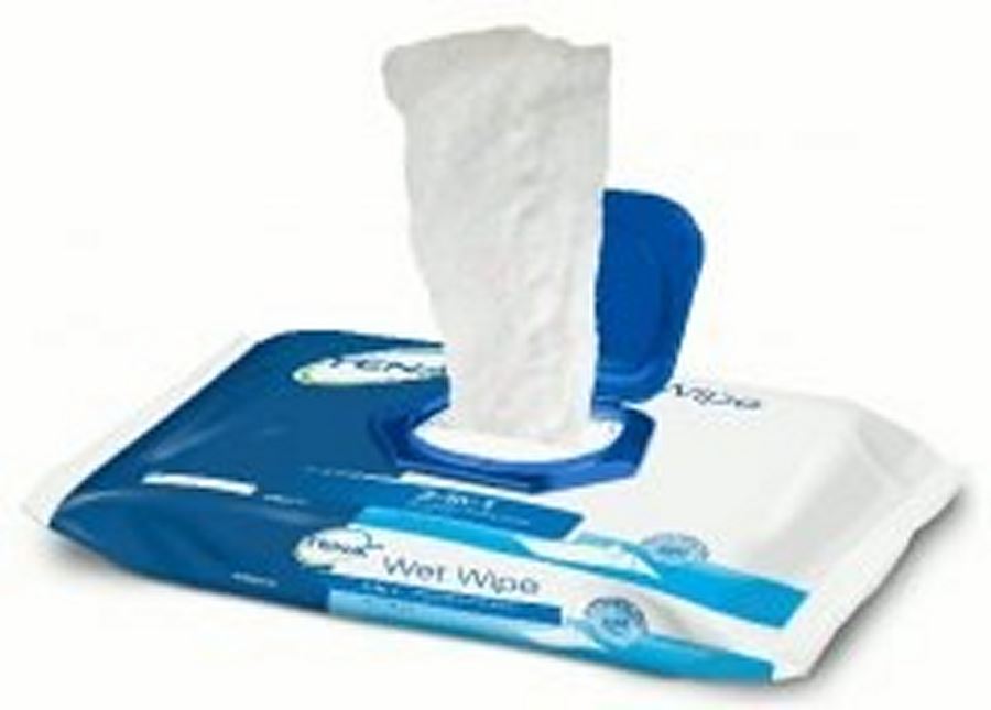 Soin et hygiène Lingettes imprégnées TENA WET WIPE 3 en 1 Parapharm