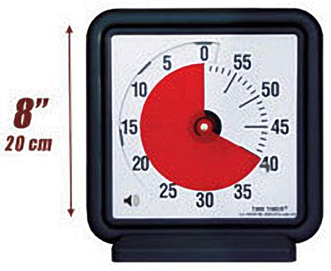 CHRONO VISUEL 20CM